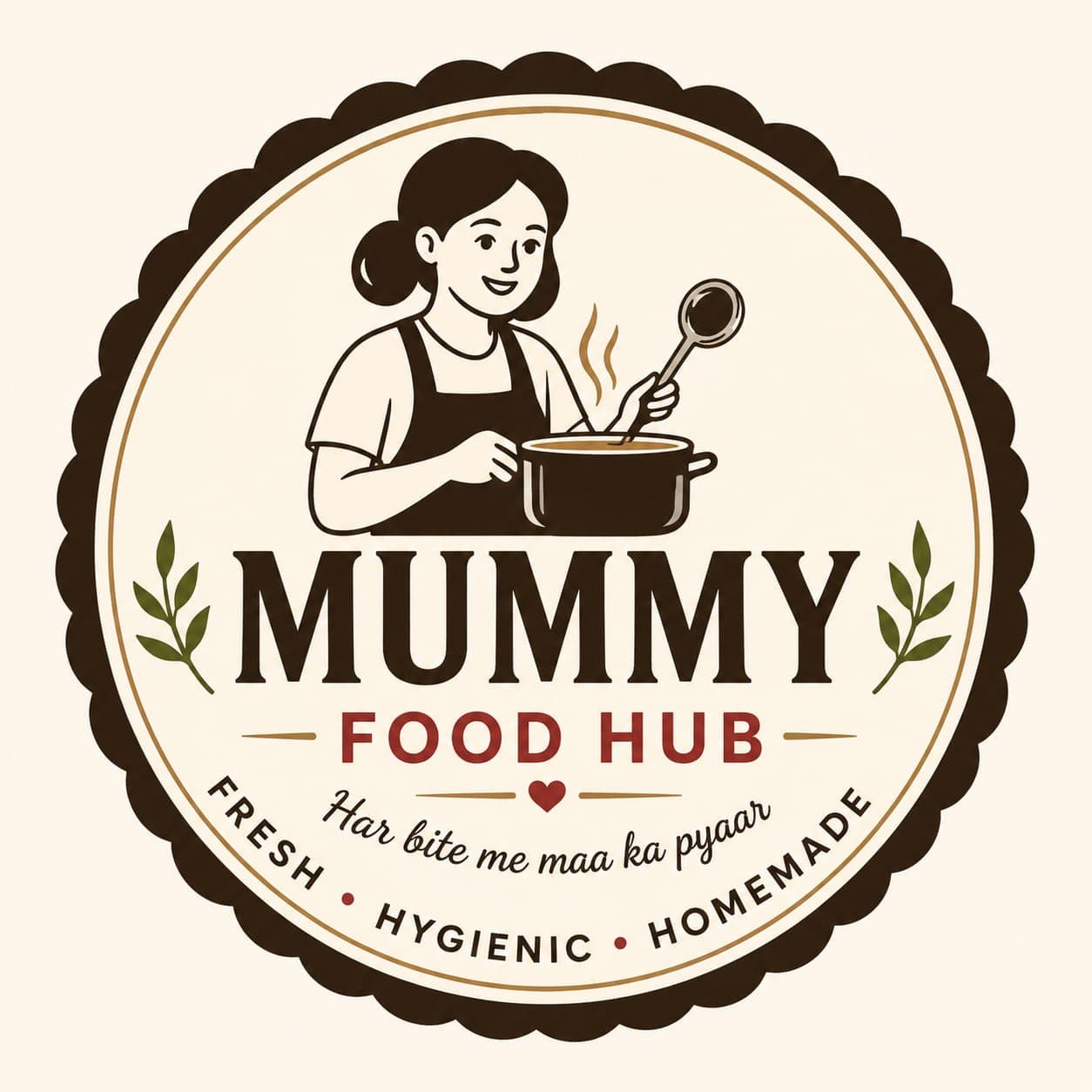 Mummy Food Hub Logo